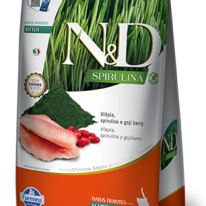 Tilapia, Spirulina y Gojiberry Kitten