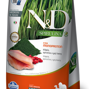 Tilapia, Spirulina e Gojiberry Adult Medium & Maxi