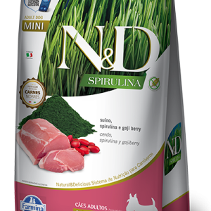 Cerdo, Spirulina e Gojiberry Adult Mini